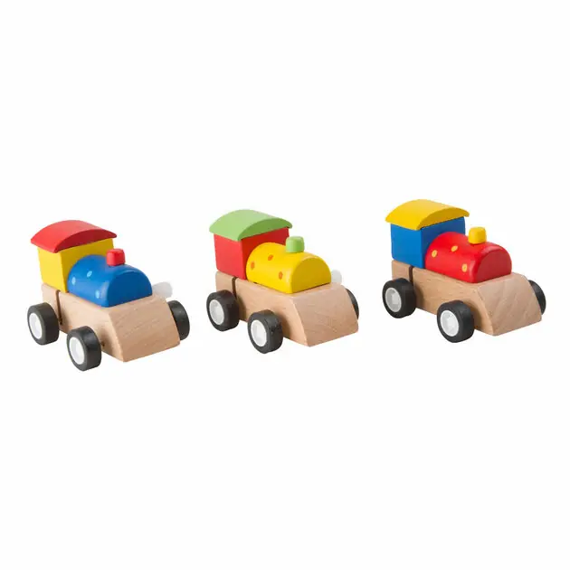 Small Foot - Houten Trein Opwindbaar, per stuk Beperkte Voorraad