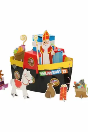 Sinterklaas Knutselset - Maak je eigen Stoomboot Tijdelijk Beschikbaar
