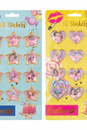 Direct Beschikbaar Besties 3D stickervel