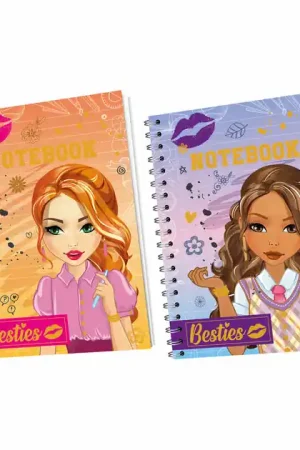 Besties Notitieboek A6, 60 Gelinieerde Vellen Direct Beschikbaar