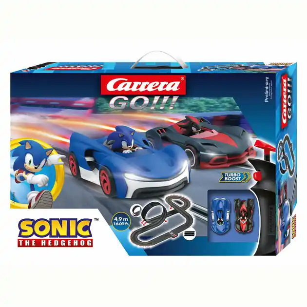 Op = Op Carrera GO!!! Racebaan - Sonic