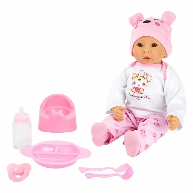 Beste Prijs Small Foot - Babypop Marie met Accessoires, 7dlg.