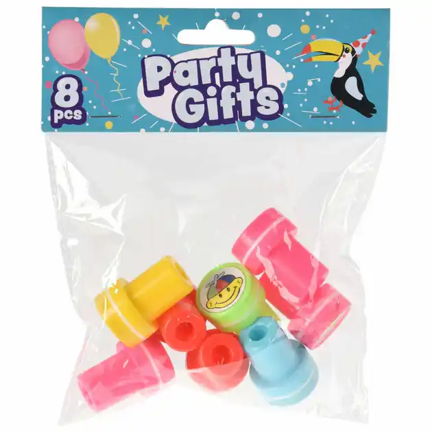 Uitdeelcadeautjes Stempels, 8st. Koopje