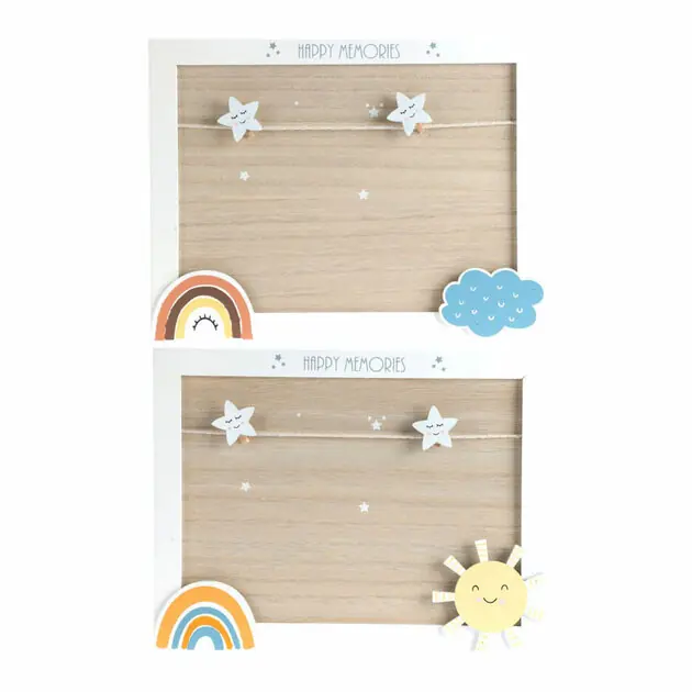 Snelle Levering Memobord MDF Regenboog