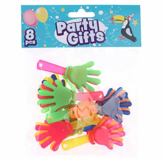 Express Levering Uitdeelcadeautjes Mini Klaphanden, 8st.