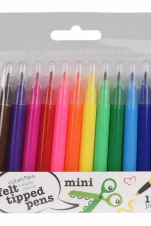 Uitverkoop Viltstiften Mini, 12st.