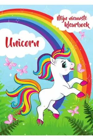 Mijn Nieuwste Kleurboek - Unicorn Exclusieve Aanbieding