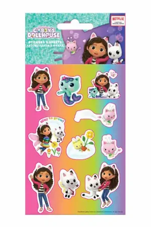 Gereduceerde Prijs Stickers Gabby's Poppenhuis, 5 Vellen