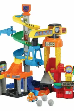 VTech Toet Toet Auto's Mega Bouwplaats Op = Op