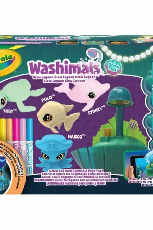 Express Levering Crayola Washimals Ocean Glow Lagoon Speelset