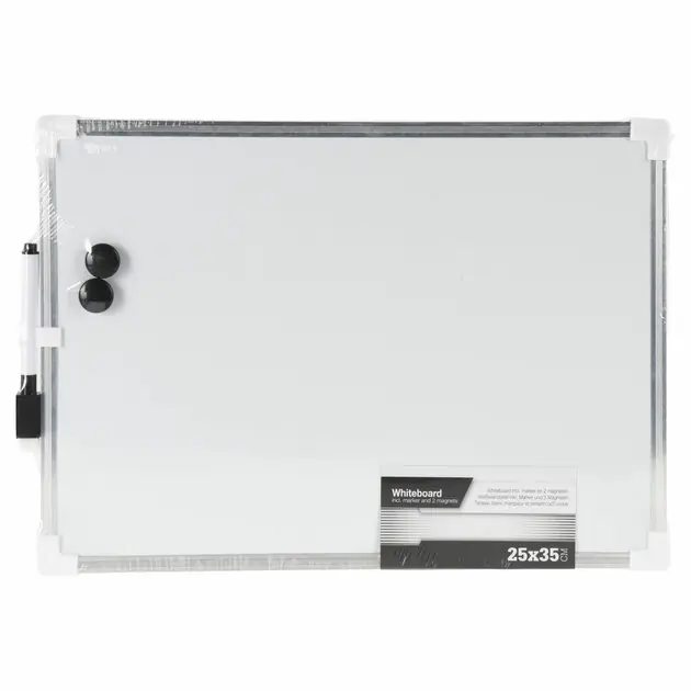 Whiteboard met Marker, 25 x 35cm Direct Beschikbaar