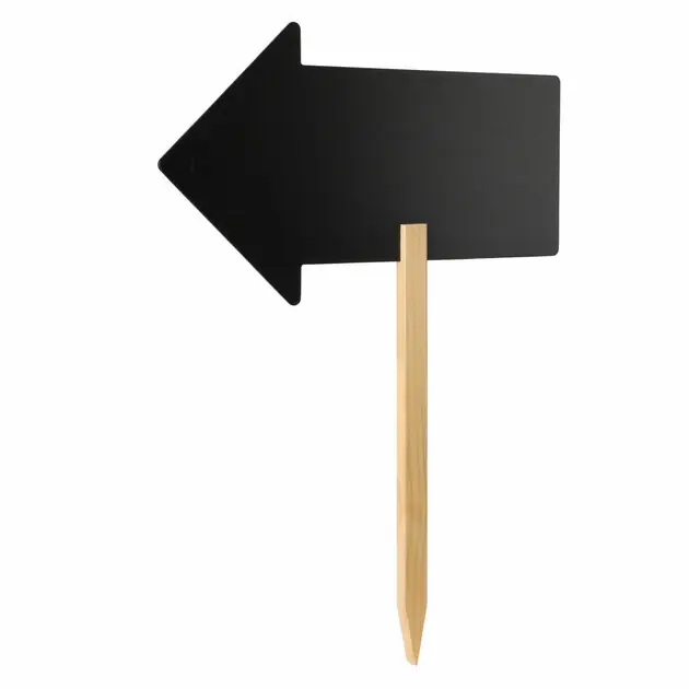 Aanbieding Krijtbord Pijl op Stok, 50cm