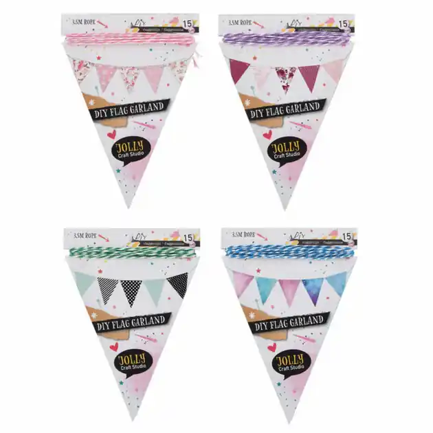 Exclusieve Aanbieding Maak je eigen Vlaggenlijn, 3.5 meter