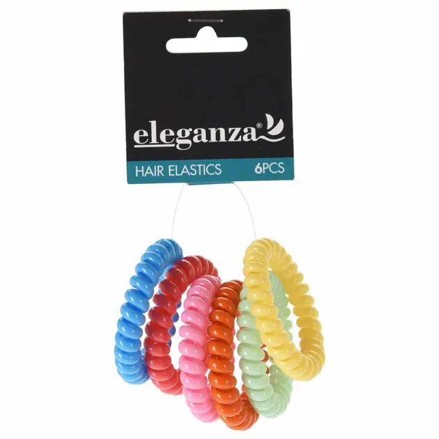 Haarelastiekjes, 6st. Speciale Aanbieding