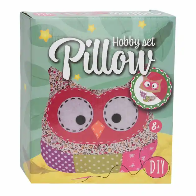 Favoriet Hobbyset Maak je Eigen Kussen - Uil Design