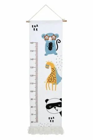Aanbieding Groeimeter Textiel Giraffe, 140cm