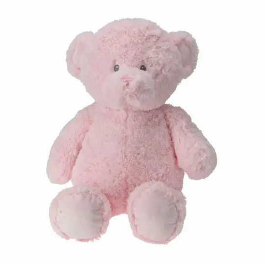 Actieprijs Knuffelbeer Pluche Roze, 60cm