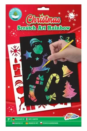 Scratchkunst Regenboog Kerst Voordeelprijs