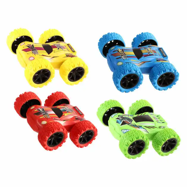 Exclusieve Aanbieding Omkeerbare Stuntauto met Frictie, 12cm