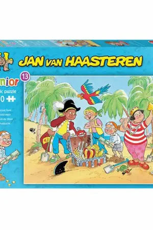 Laatste Versie Jan van Haasteren Legpuzzel Junior Schattenjacht, 150st.
