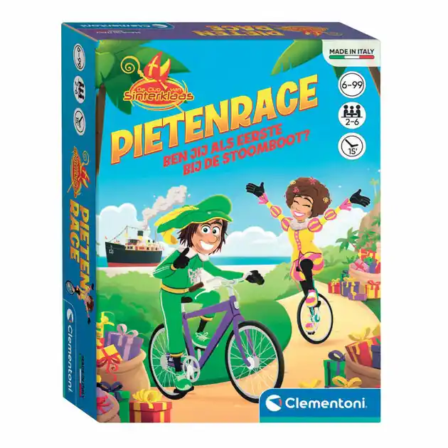 Clementoni Club van Sinterklaas Pietenrace Bordspel Populair