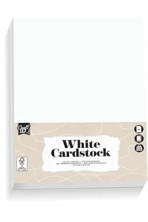 Koop Online Hobbykarton Wit A4, 10 vellen