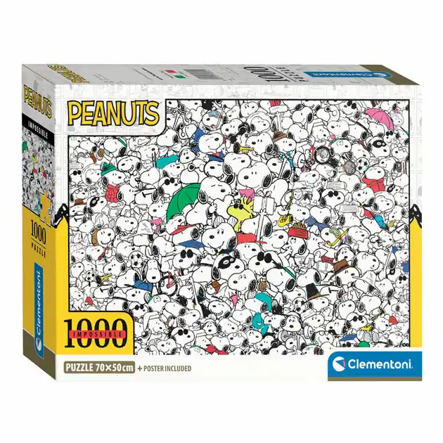 Bestel Nu Clementoni Legpuzzel Impossible Peanuts Snoopy, 1000st.