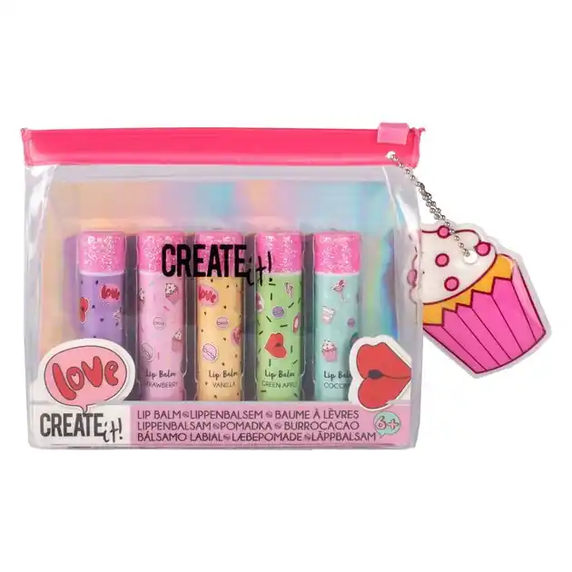Create it! Lippenbalsem in Etui, 5st. Shop Nu