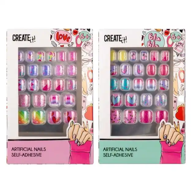 Express Levering Create it! Kunstnagels Zelfklevend
