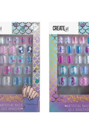 Tijdelijk Beschikbaar Create it! Mermaid Kunstnagels Zelfklevend