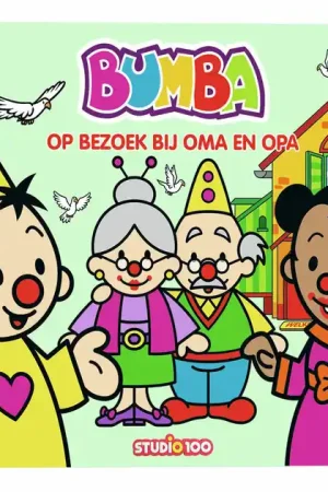 Bumba Kartonboek - Op bezoek bij Oma en Opa Koopje