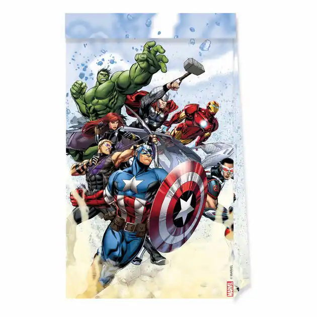 Papieren Feestzakjes FSC Avengers Infinity Stones, 4st. Exclusieve Aanbieding