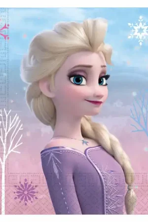 Papieren Servetten FSC Frozen 3 Wind Spirit, 20st. Aanbieding