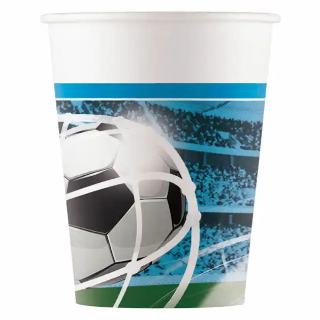 Papieren Bekers FSC Voetbal Fans, 8st. Shop Nu