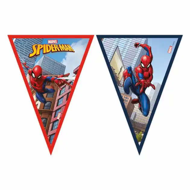 Laatste Versie Papieren Vlaggenlijn FSC Spider-Man, 3mtr.