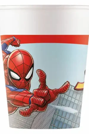 Papieren Bekers FSC Spider-Man Crime Fighter, 8st. Lage Prijs