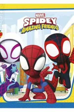 Papieren Servetten FSC Spidey, 20st. Korting