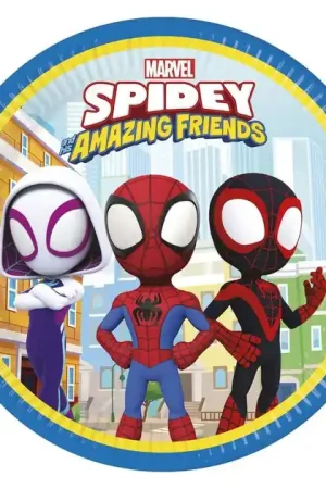 Papieren Bordjes FSC Spidey, 8st. Exclusieve Aanbieding
