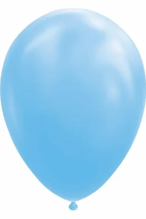 Ballonnen Lichtblauw 30cm, 10st. Flitsaanbieding