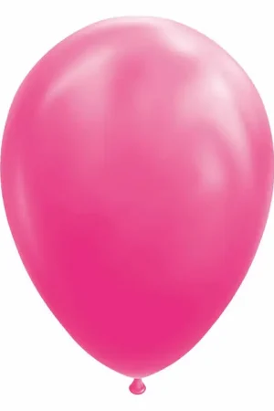 Ballonnen Hard Roze 30cm, 10st. Laatste Versie