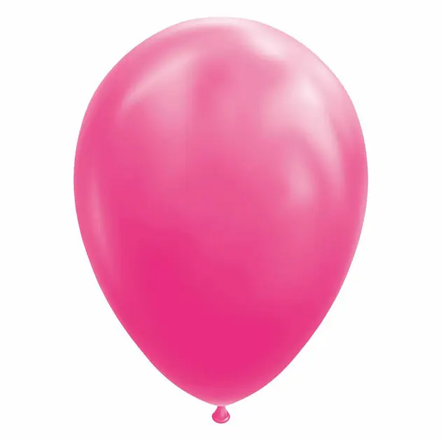 Ballonnen Hard Roze 30cm, 10st. Laatste Versie