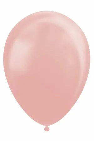 Ballonnen Pearl Rose Goud 30cm, 10st. Veilige Betaling