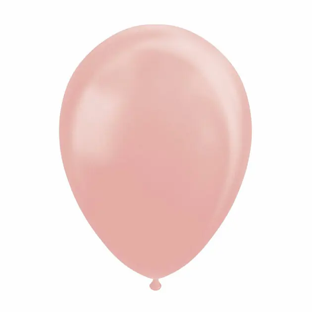 Ballonnen Pearl Rose Goud 30cm, 10st. Veilige Betaling