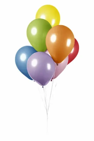Ballonnen Mix Kleuren 30cm, 10st. Actieprijs