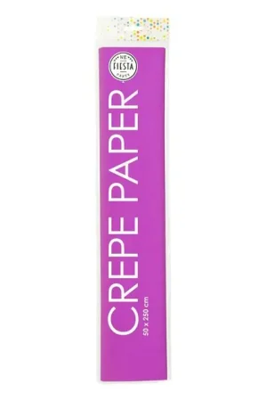 Crepepapier Violet, 50x250cm Merkproduct