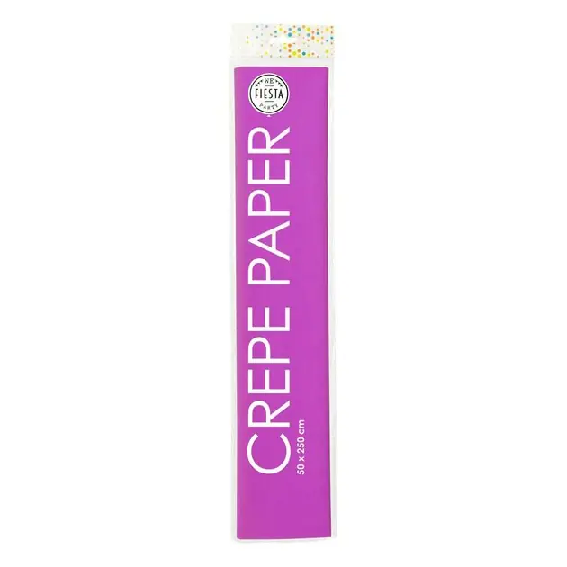 Crepepapier Violet, 50x250cm Merkproduct