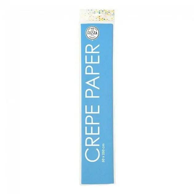 Korting Crepepapier Baby Blauw, 50x250cm