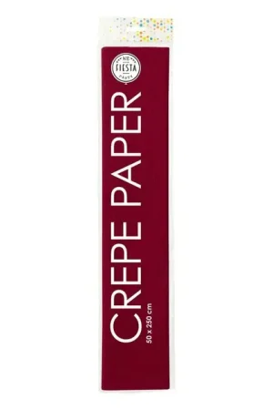 Crepepapier Bordeaux, 50x250cm Must-Have