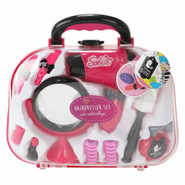Glamour Shine Kapperset met werkende Fohn Flitsaanbieding