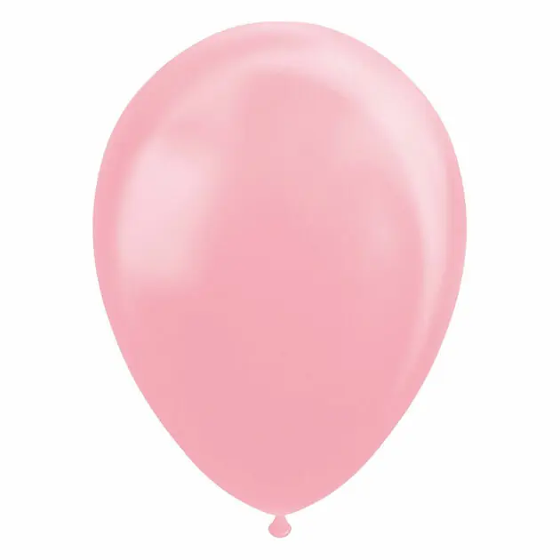 Ballonnen Pearl Roze 30cm, 10st. Bestseller